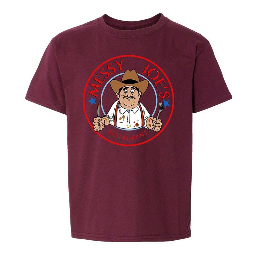 Kids T-Shirt - RGEDJG31 - Maroon - 19