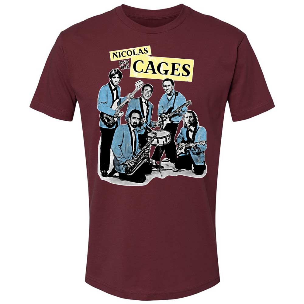 Nicolas and the Cages - Maroon - 19