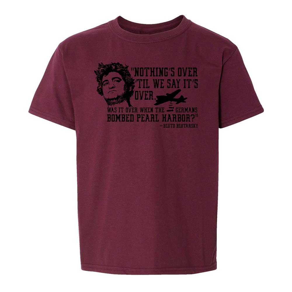 Kids T-Shirt - HGYQ4Q2N - Maroon - 19