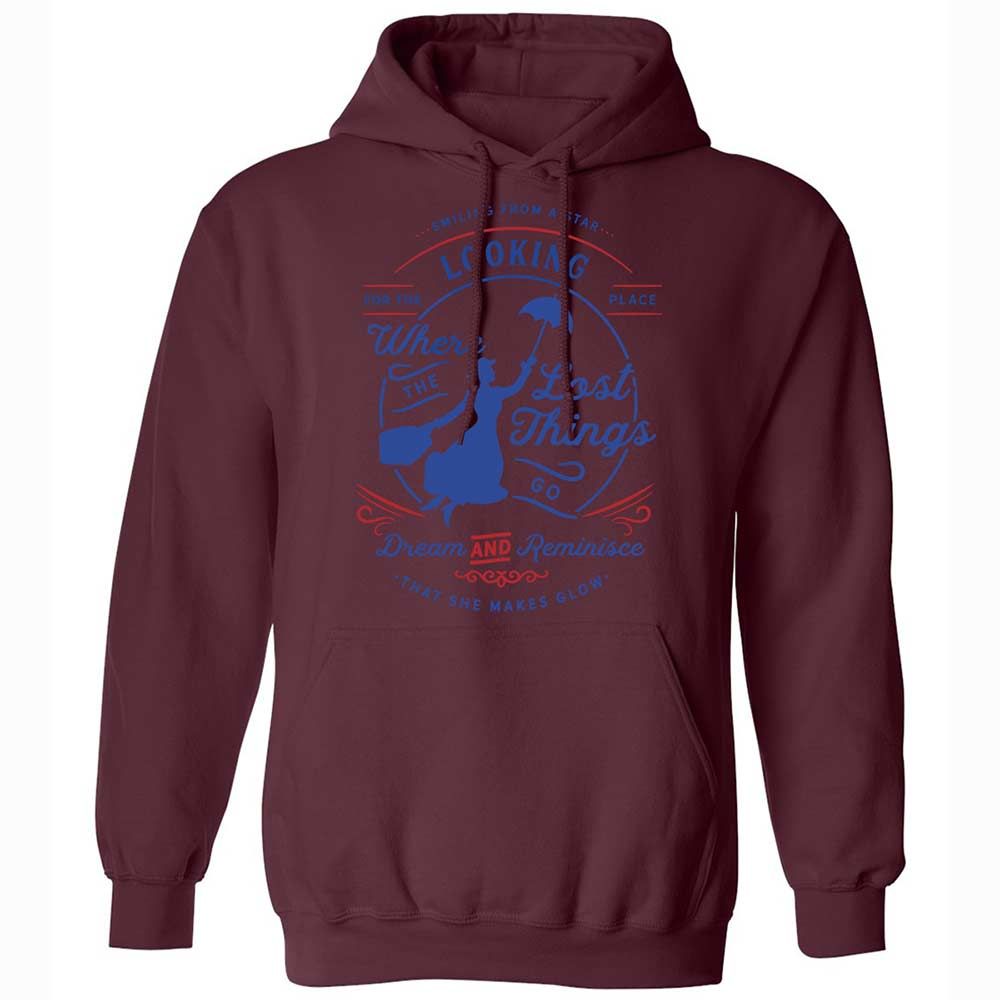 Classic Unisex Hoodie - LH6NKB3F - Maroon - 19