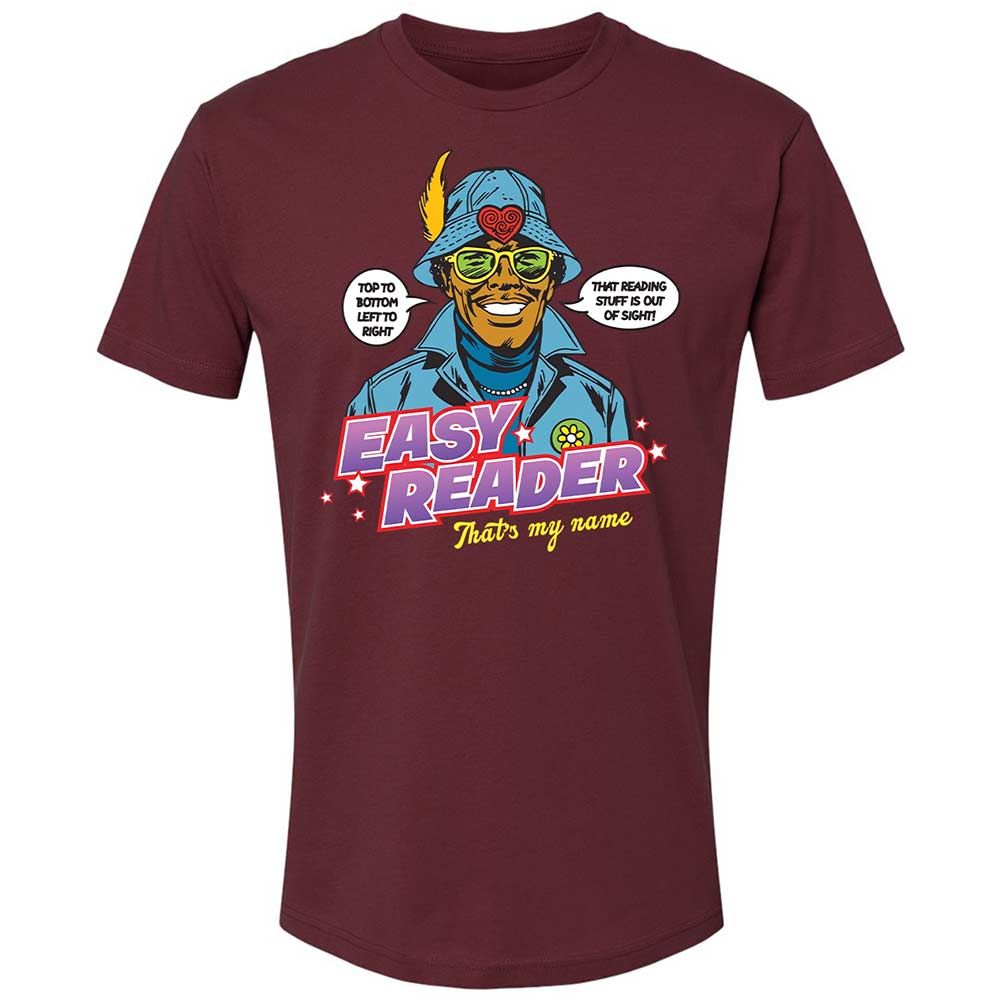 Easy Reader - Maroon - 19