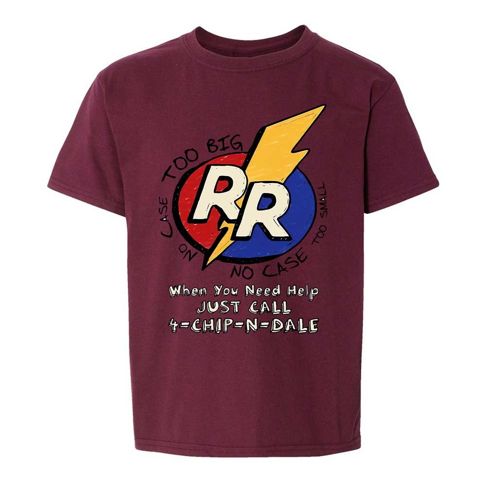 Kids T-Shirt - GU6G62KD - Maroon - 19