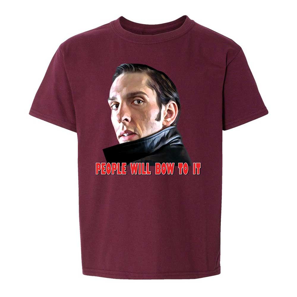 Kids T-Shirt - LKENP8GC - Maroon - 19