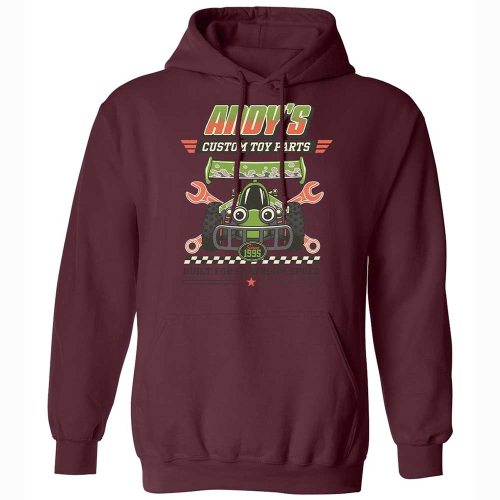 Classic Unisex Hoodie - T5V36NJ6 - Maroon - 19