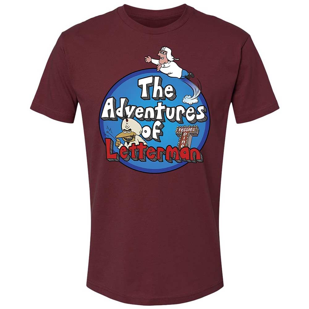The Adventures of Letterman - Maroon - 19