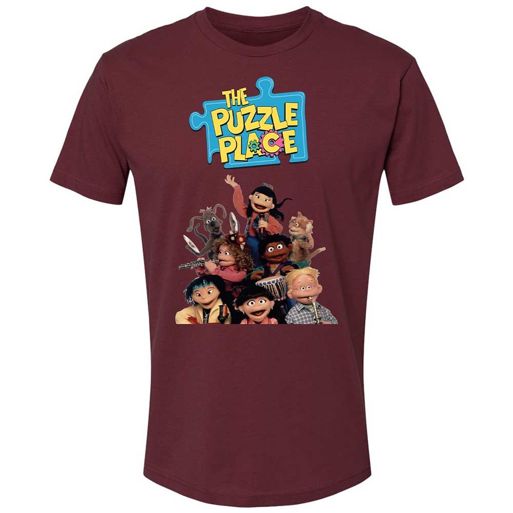 The Puzzle Place - Maroon - 19