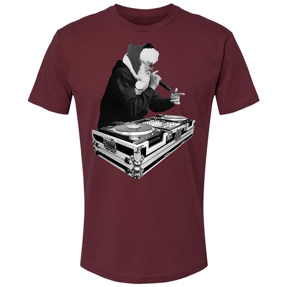 Dj Santa Claus - Maroon - 19