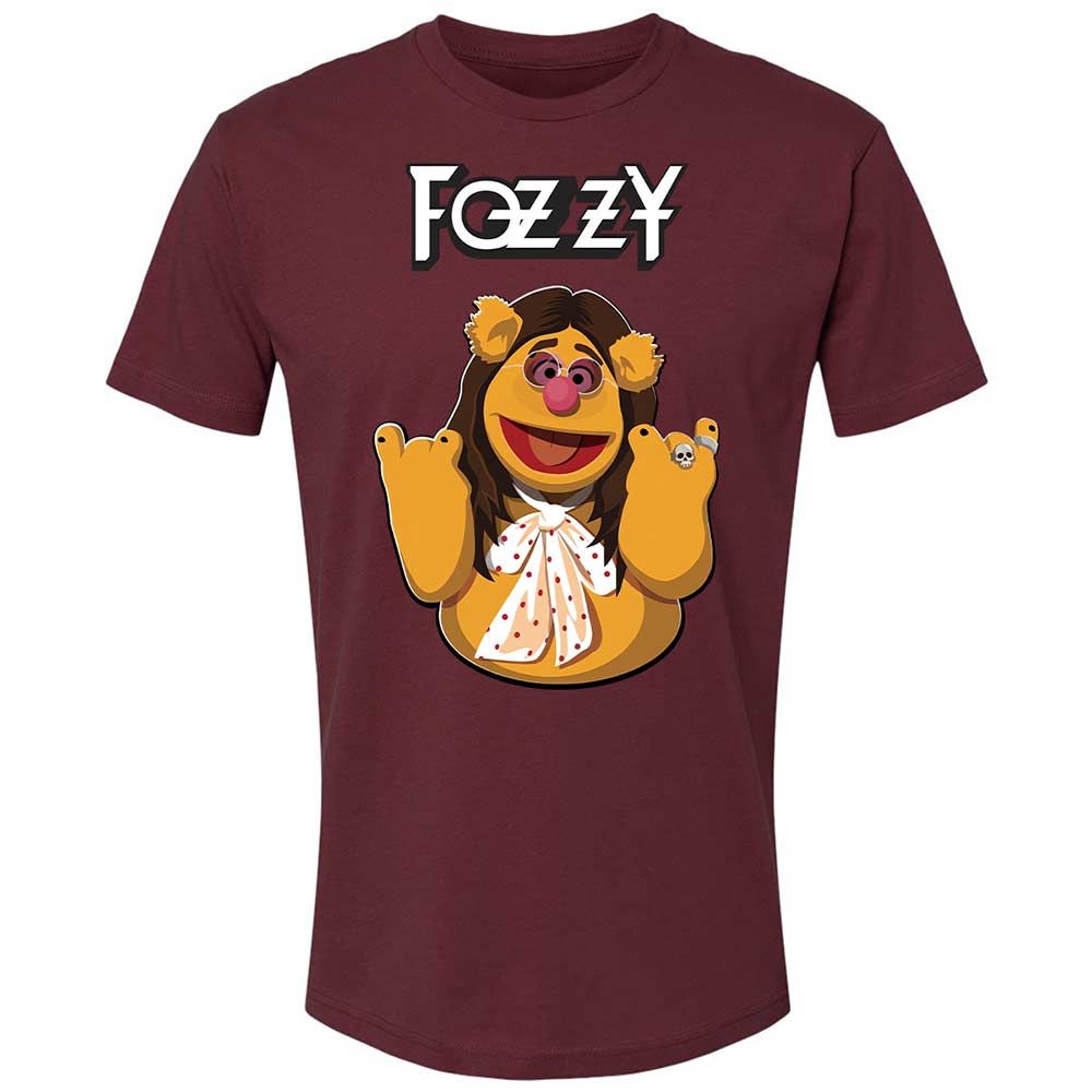 Fozzie Muppet as Rockstar - Maroon - 19