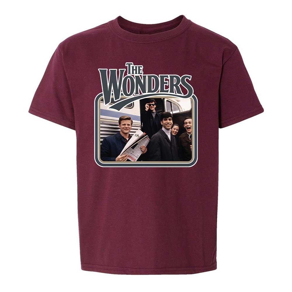 Kids T-Shirt - U6WGF7QN - Maroon - 19