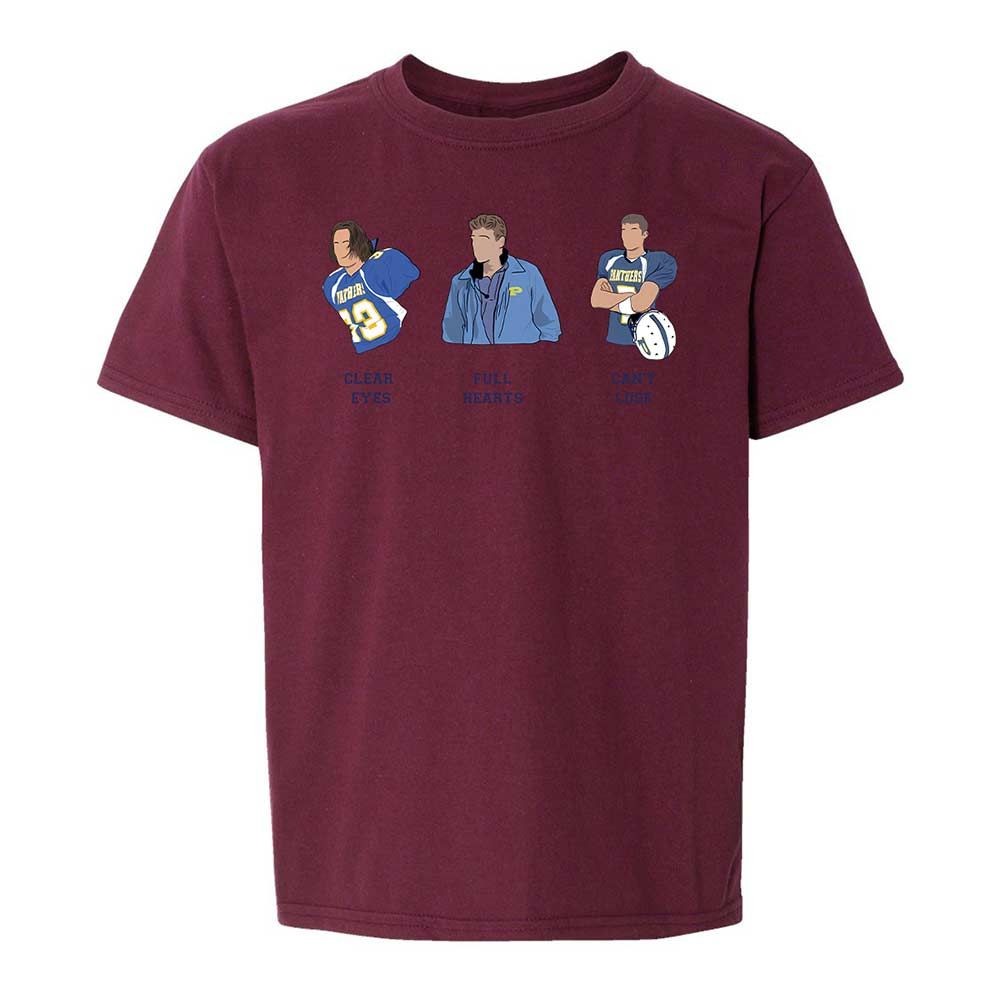 Kids T-Shirt - E6EM9UGV - Maroon - 19