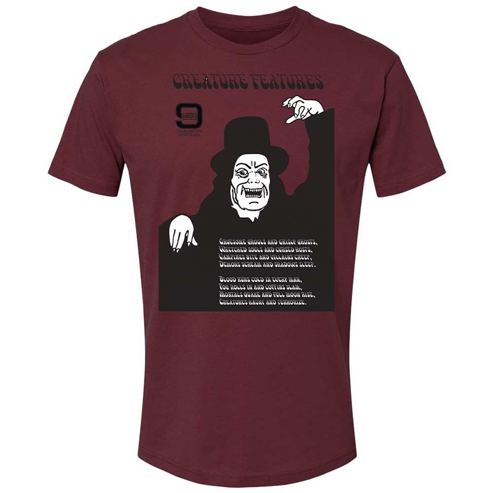 Creature Features - Maroon - 19