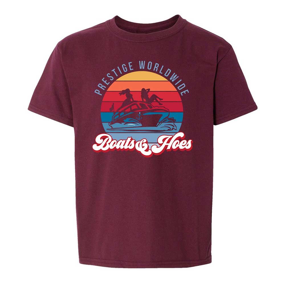 Kids T-Shirt - 22VV13XP - Maroon - 19