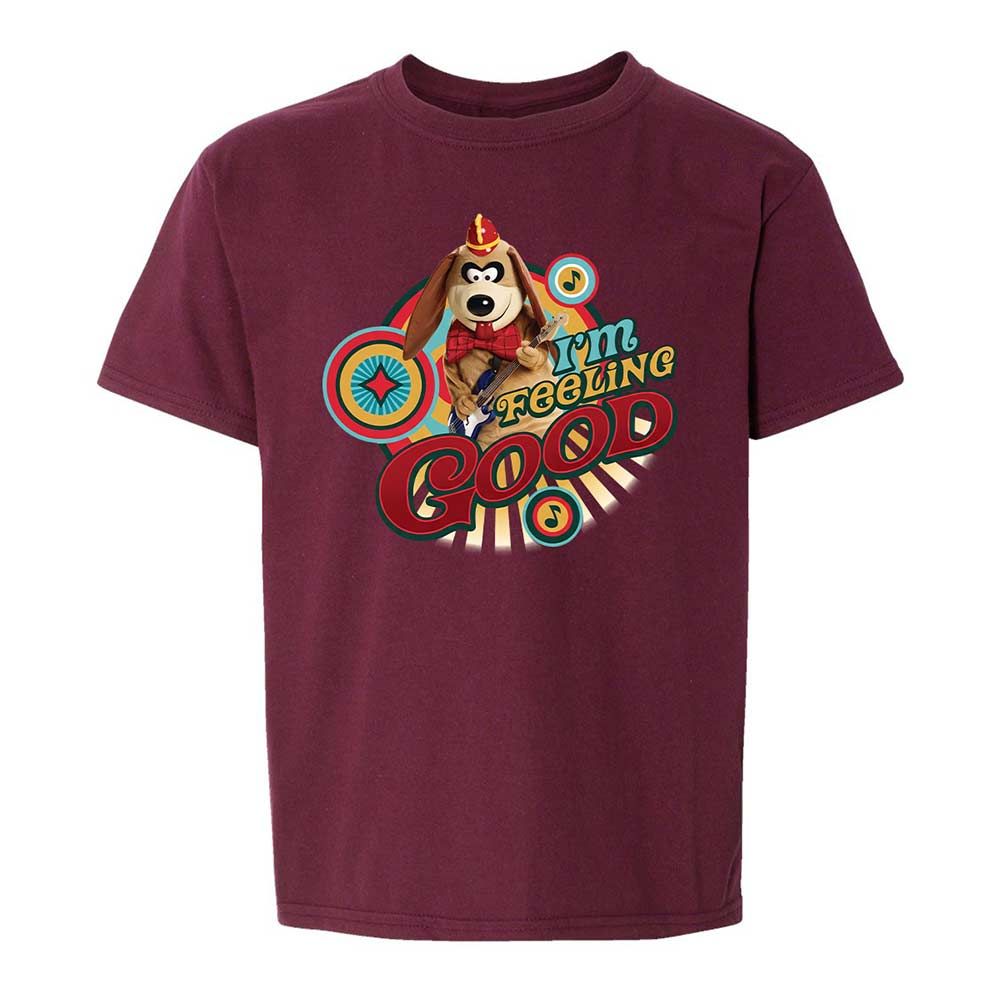 Kids T-Shirt - ZUFLJQ28 - Maroon - 19