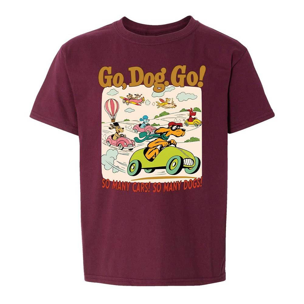 Kids T-Shirt - KZHDA6M7 - Maroon - 19