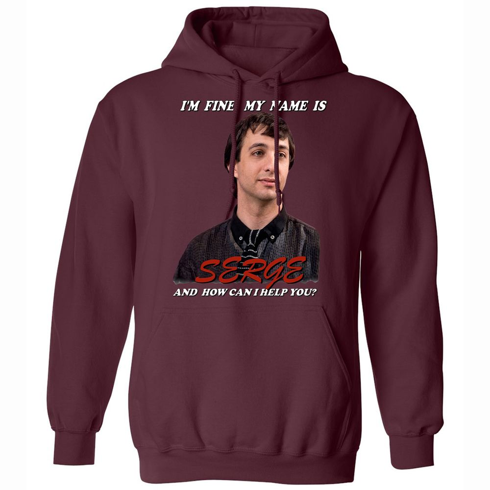 Classic Unisex Hoodie - 8GR8ZDRH - Maroon - 19