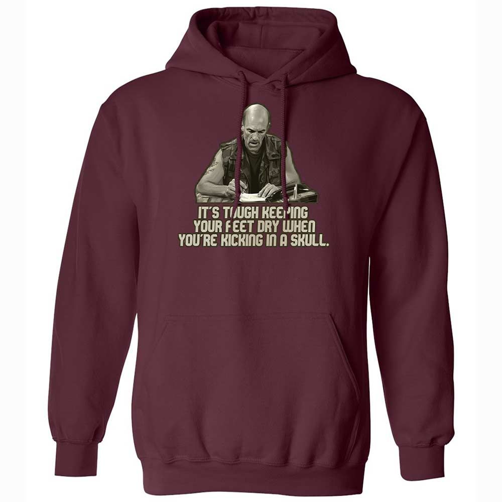 Classic Unisex Hoodie - V8Y1JRCS - Maroon - 19