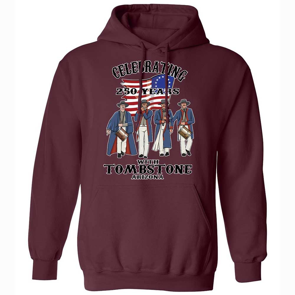 Tombstone Arizona - Maroon - 19