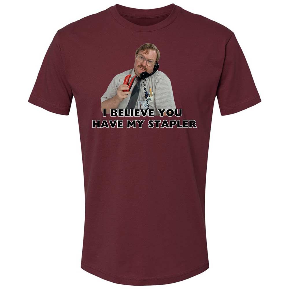I believe you have my Stapler - Maroon - 19