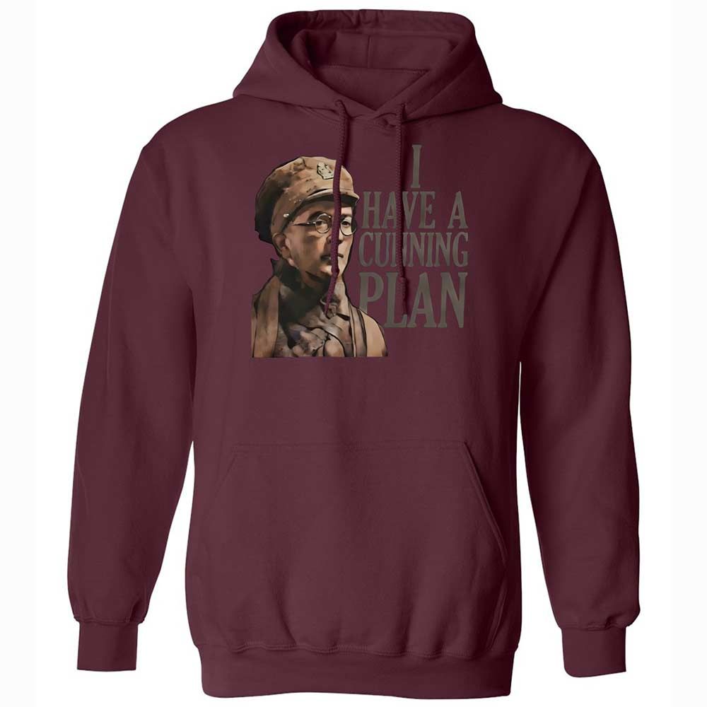 I Have A Cunning Plannn - Maroon - 19
