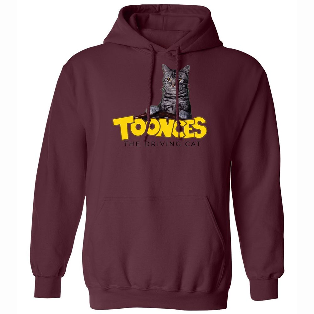 Toonces The Driving Cat - Maroon - 19