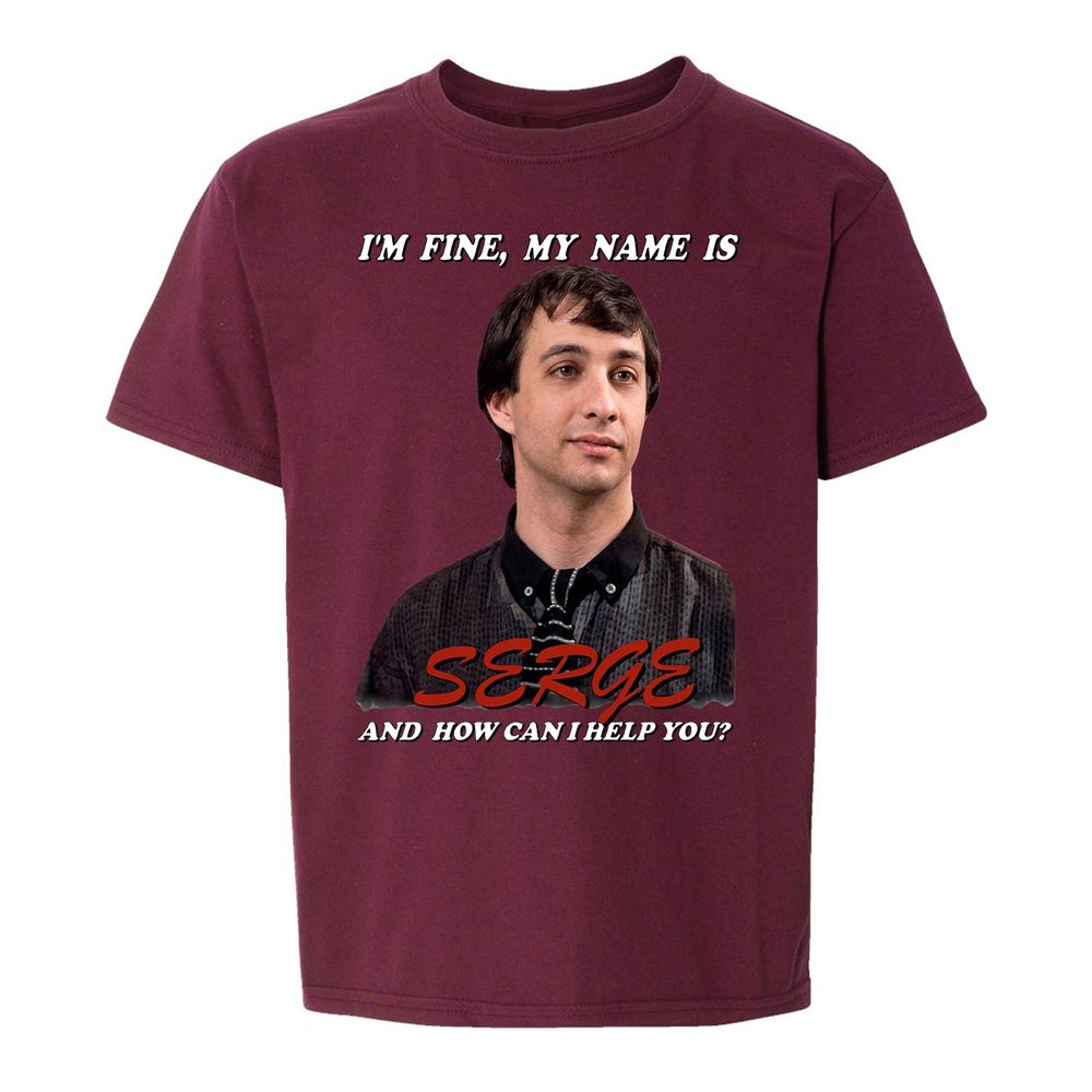 Kids T-Shirt - AC9CCNJK - Maroon - 19