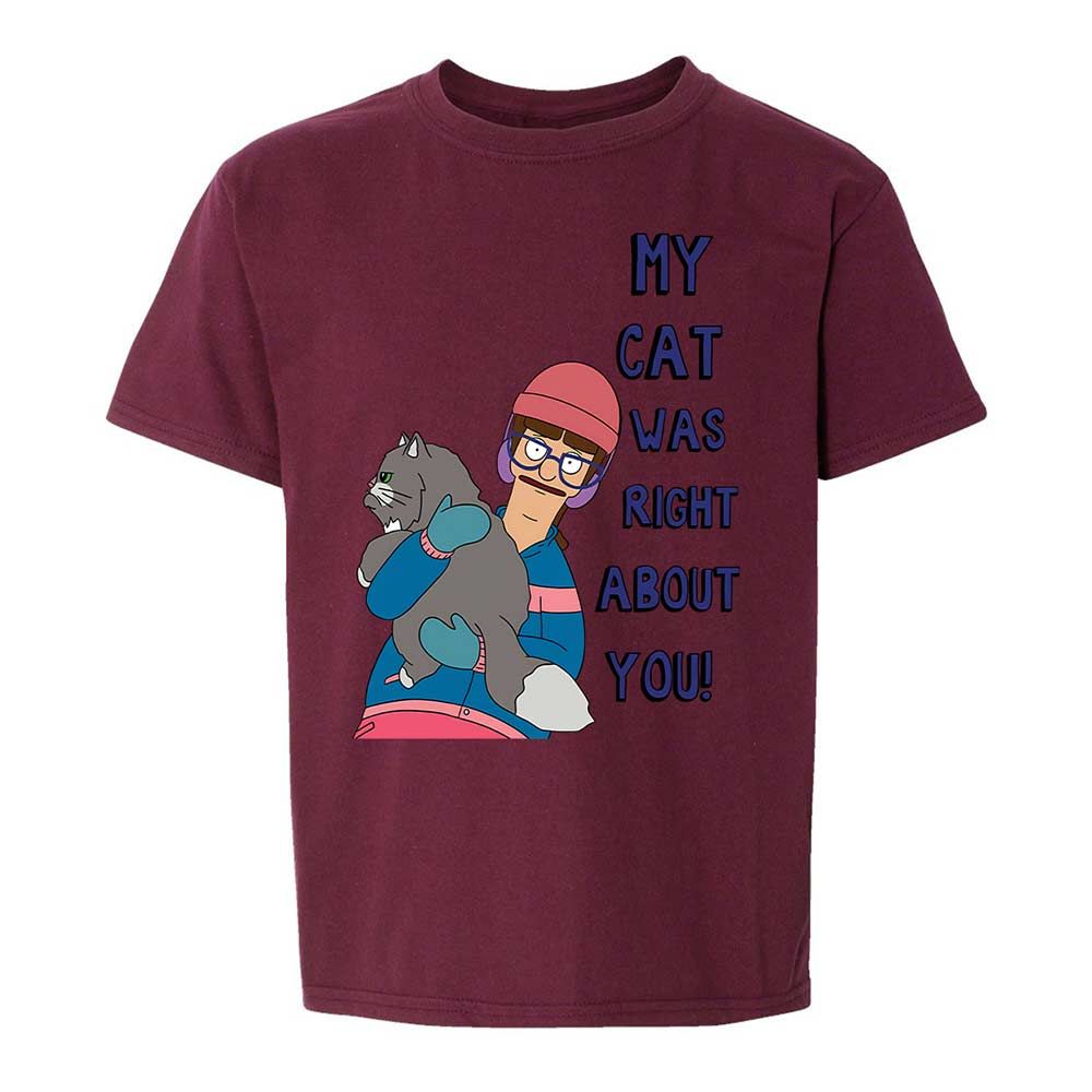 Kids T-Shirt - HXXYX2QA - Maroon - 19