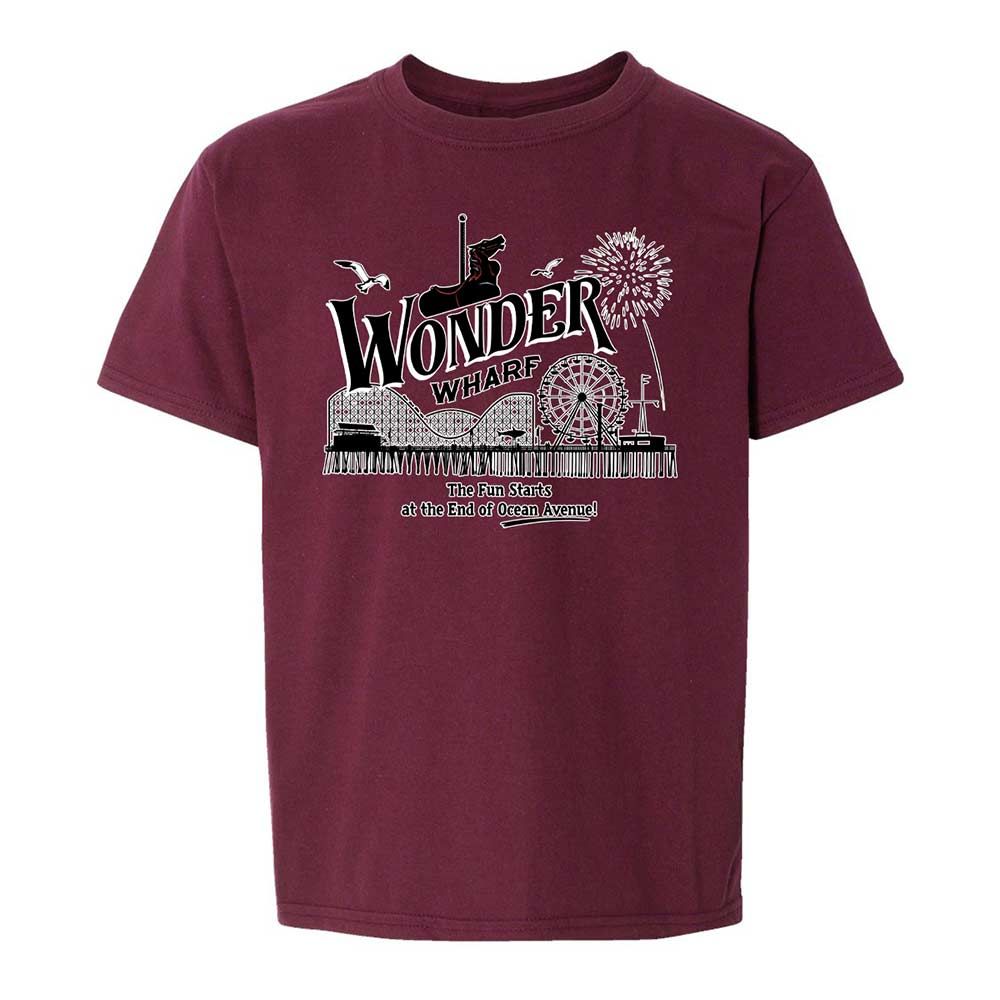 Kids T-Shirt - NEPSNGVK - Maroon - 19