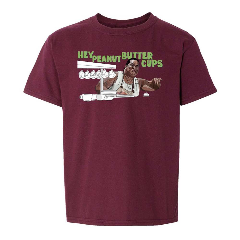 Kids T-Shirt - 3V2F79YJ - Maroon - 19