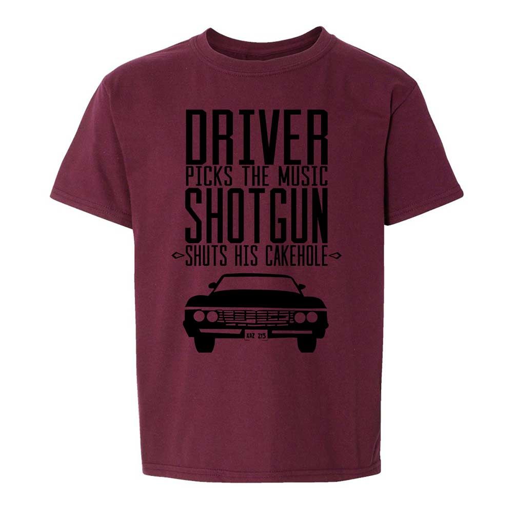 Kids T-Shirt - L4911T16 - Maroon - 19
