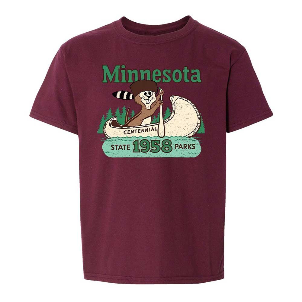 Kids T-Shirt - JQEXFWC5 - Maroon - 19