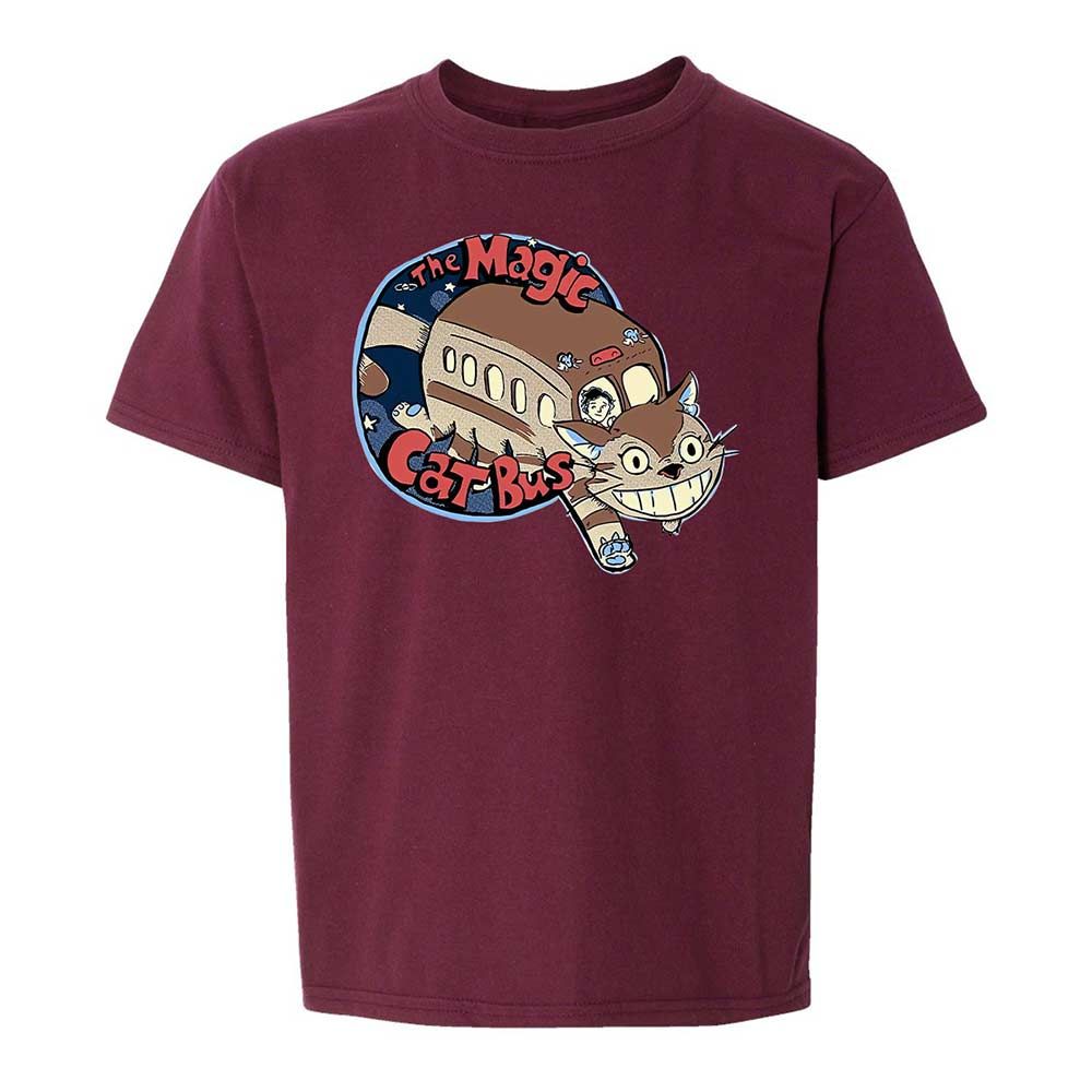 The Magic Catbus - Maroon - 19