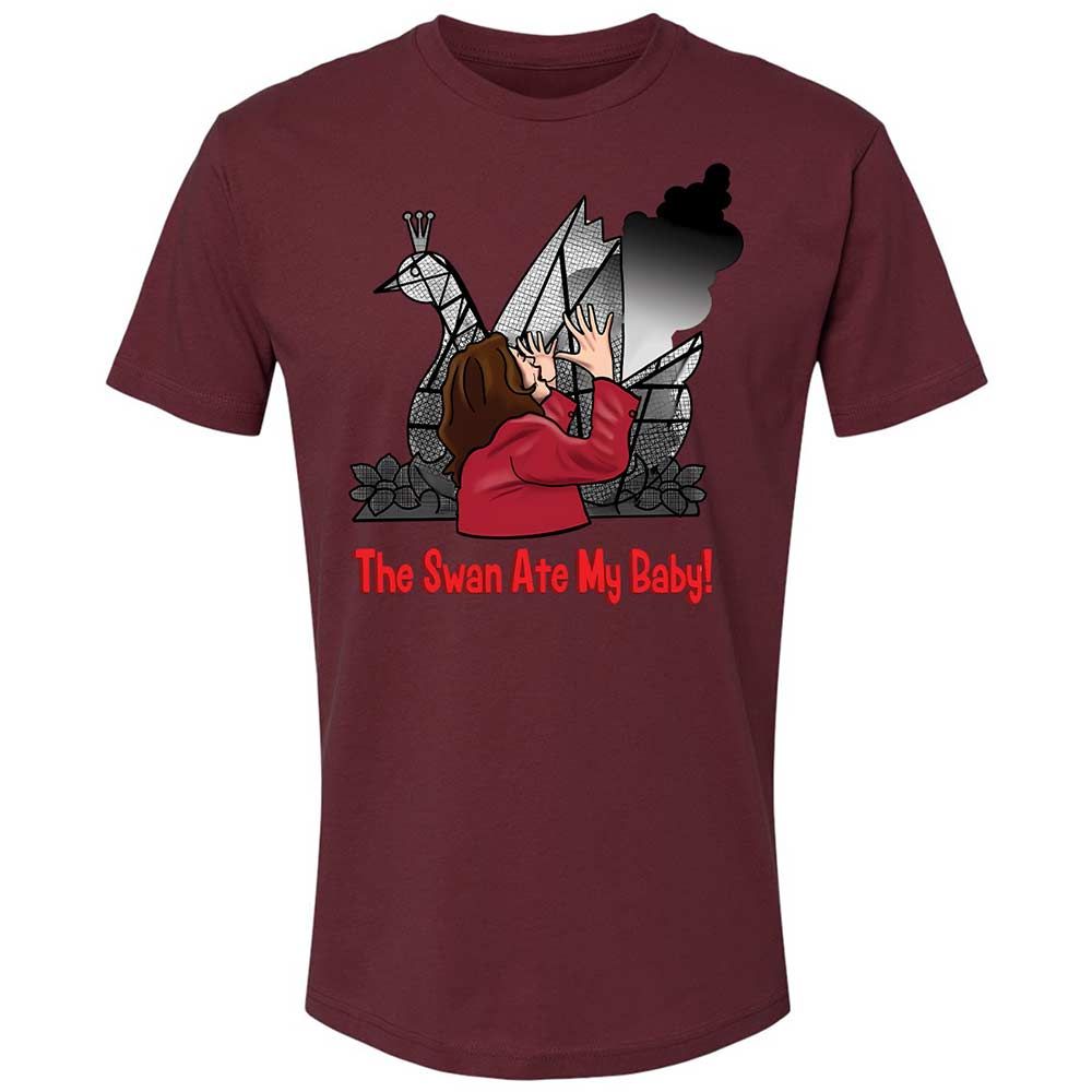 The Swan Ate My Baby - Maroon - 19