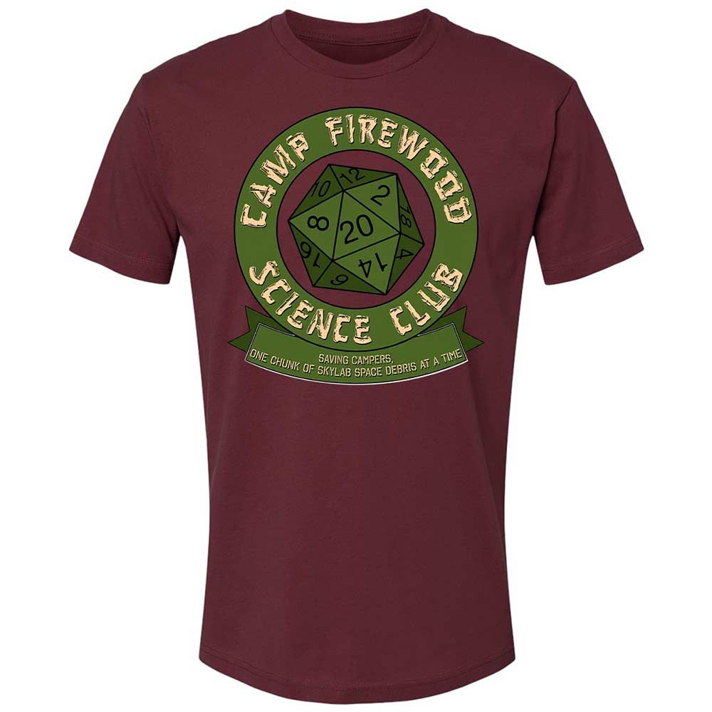 Camp Firewood Science Club - Maroon - 19