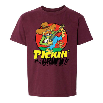 Pickin' and a Grinnin - Maroon - 19