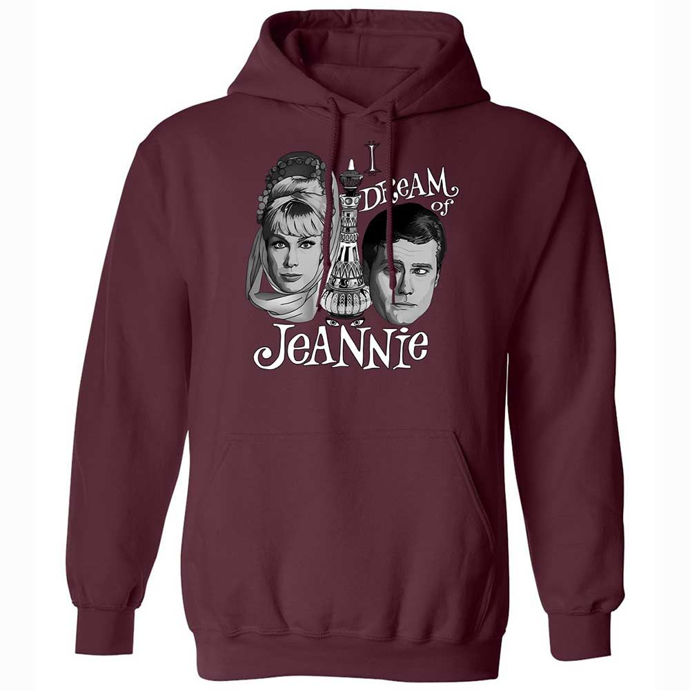 Classic Unisex Hoodie - Q186M5XX - Maroon - 19