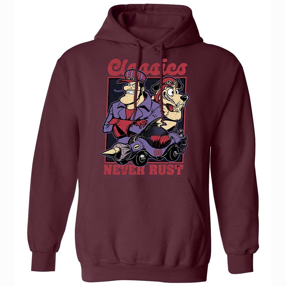 Classic Unisex Hoodie - QFKEYCTN - Maroon - 19