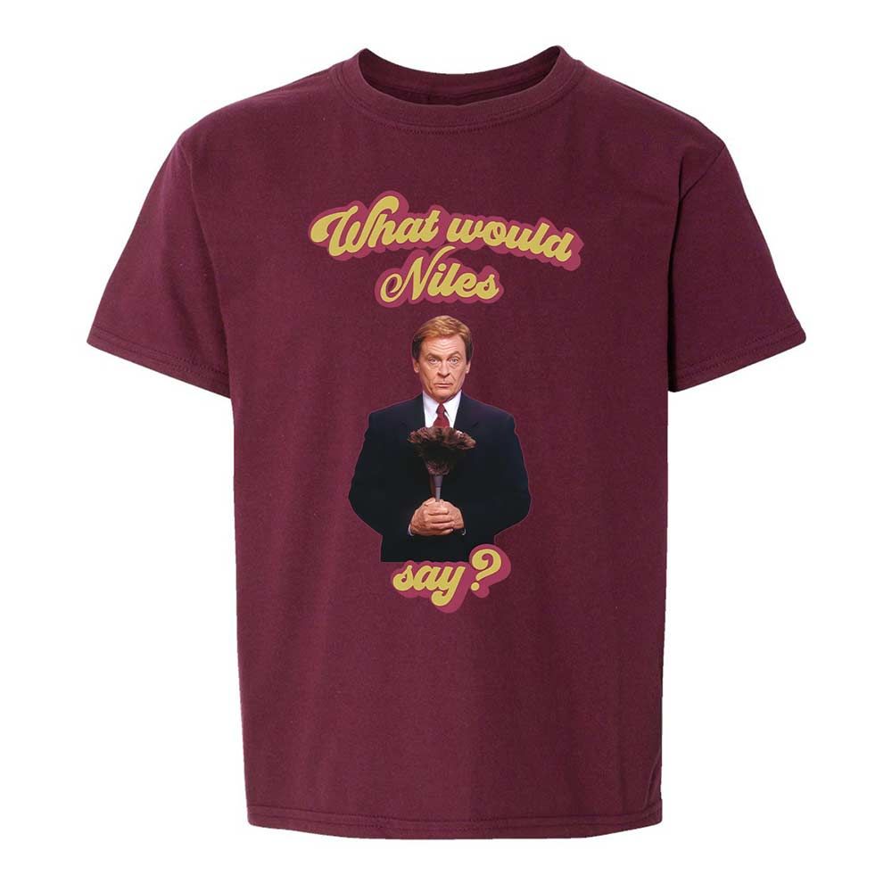 Kids T-Shirt - XQZ1KQ6U - Maroon - 19