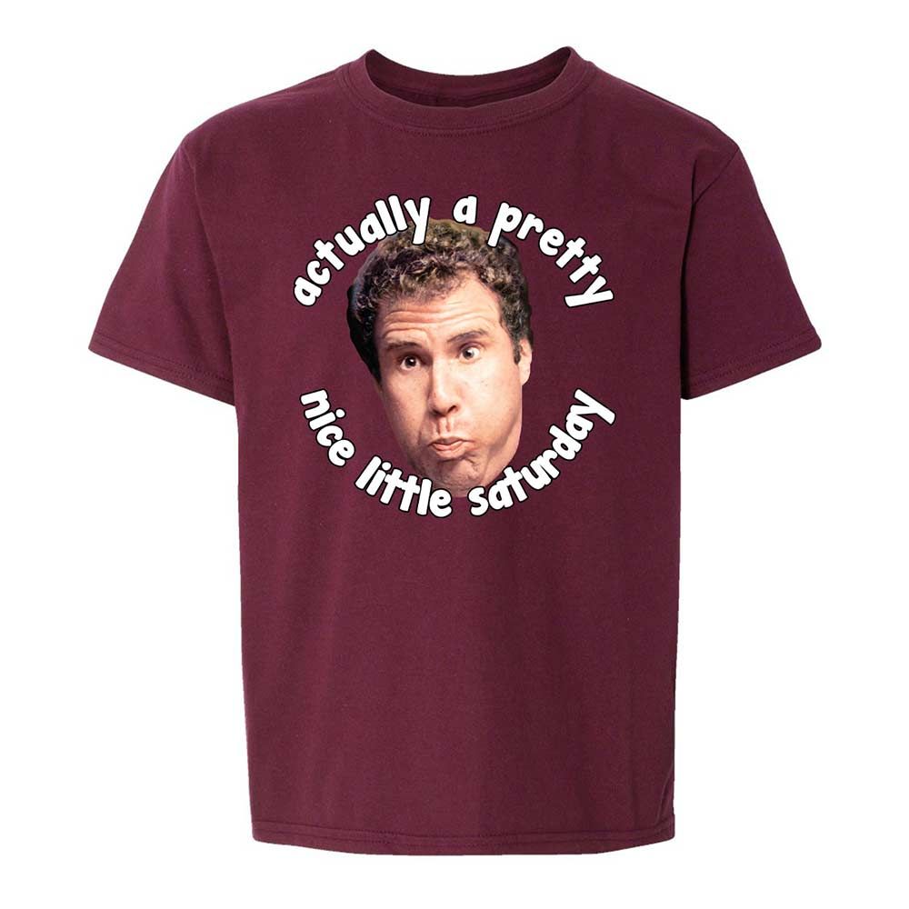 Kids T-Shirt - 96XG4Z7E - Maroon - 19