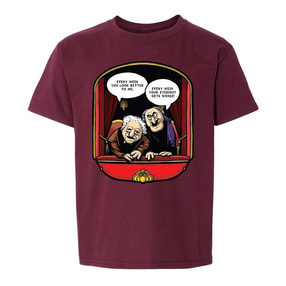 Your eyesight gets worse - Maroon - 19