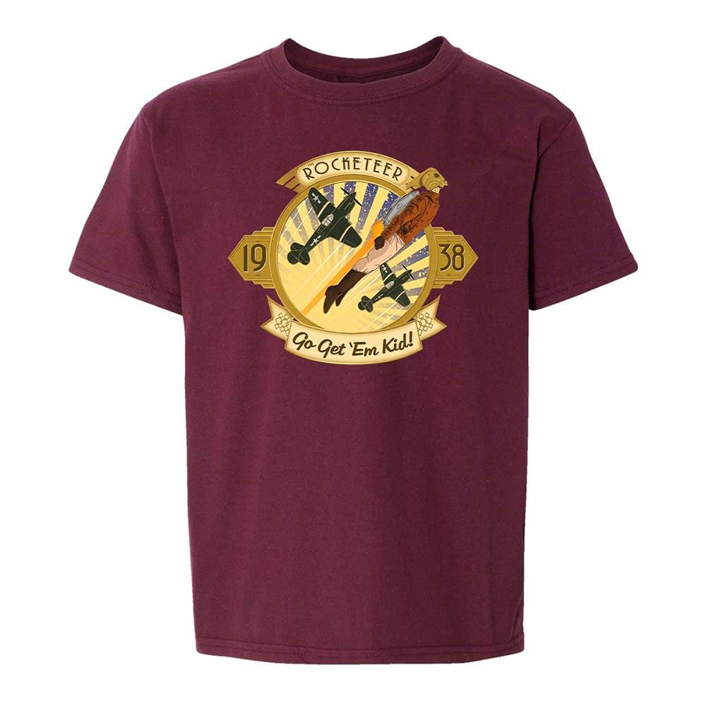 Go Get 'Em Kid - Maroon - 19