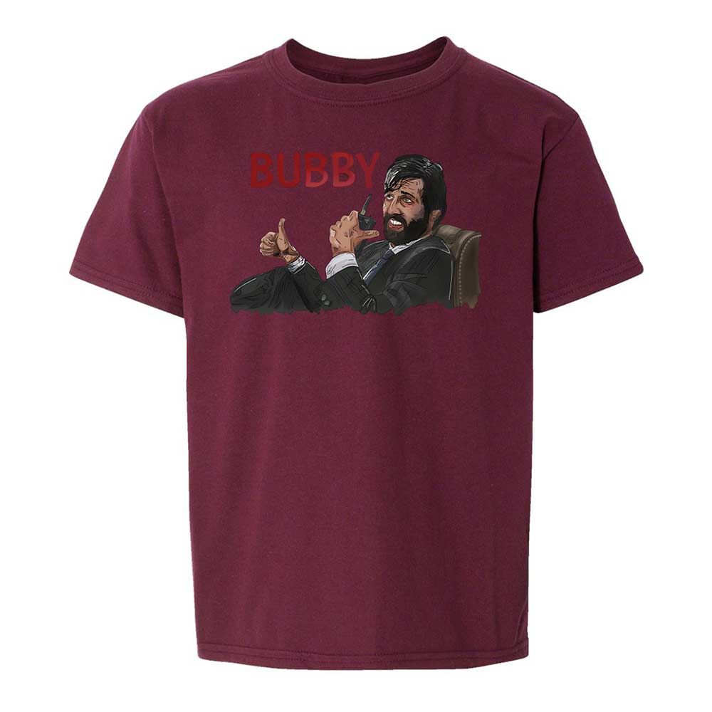 Kids T-Shirt - RLBSEGJ4 - Maroon - 19