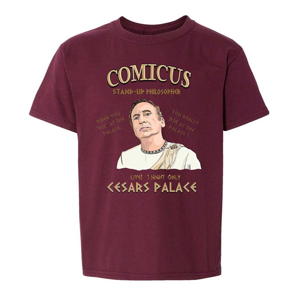 Comicus- Stand-up Philosopher - Maroon - 19