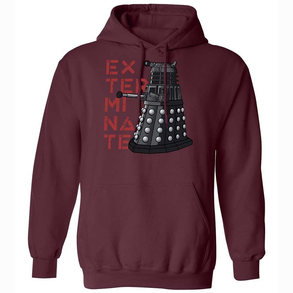 Dalek Exterminate - Maroon - 19