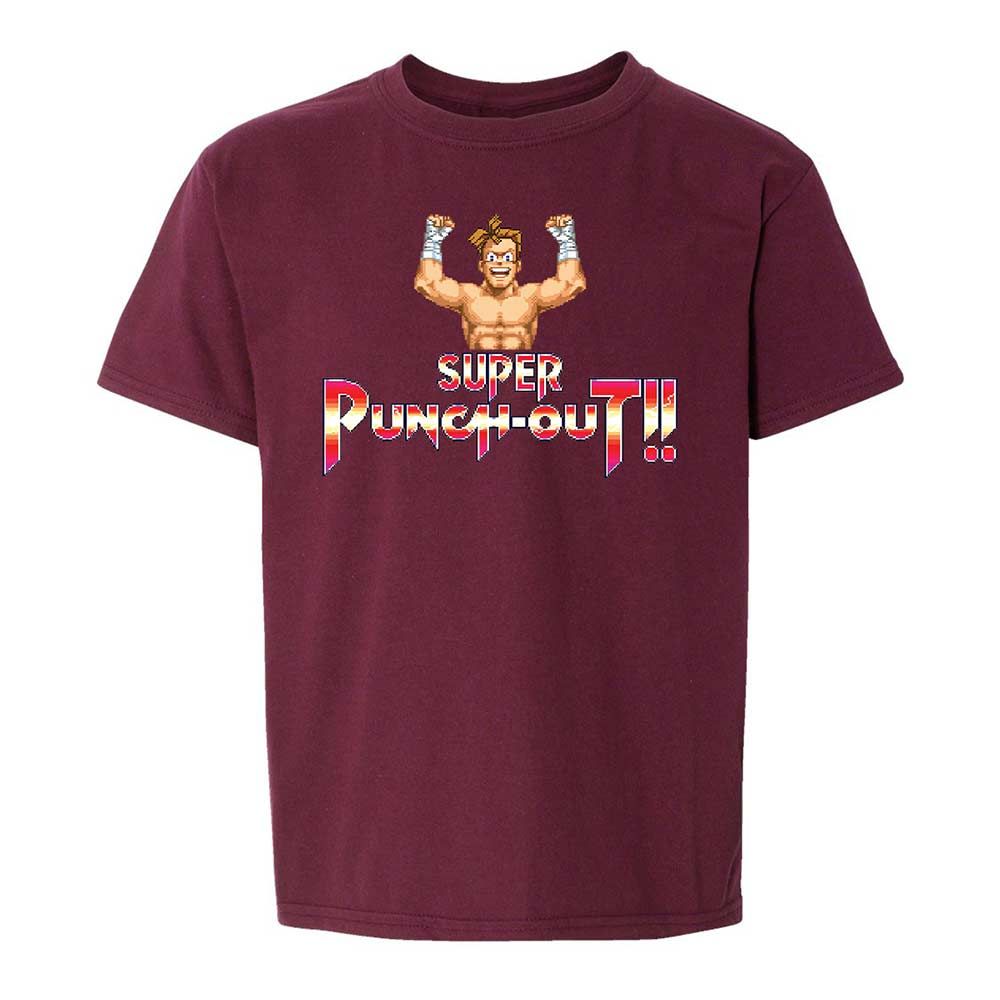 Kids T-Shirt - TJCVAQSY - Maroon - 19