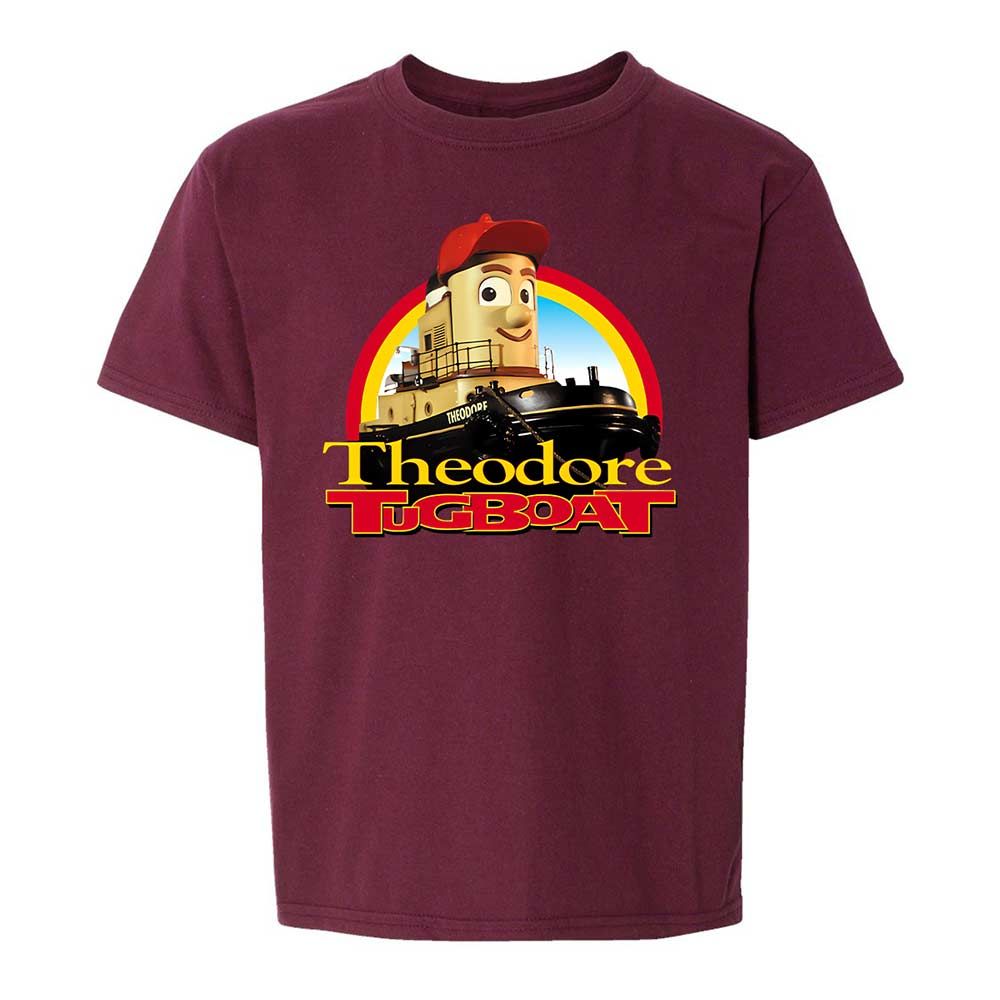 Theodore Tugboat - Maroon - 19