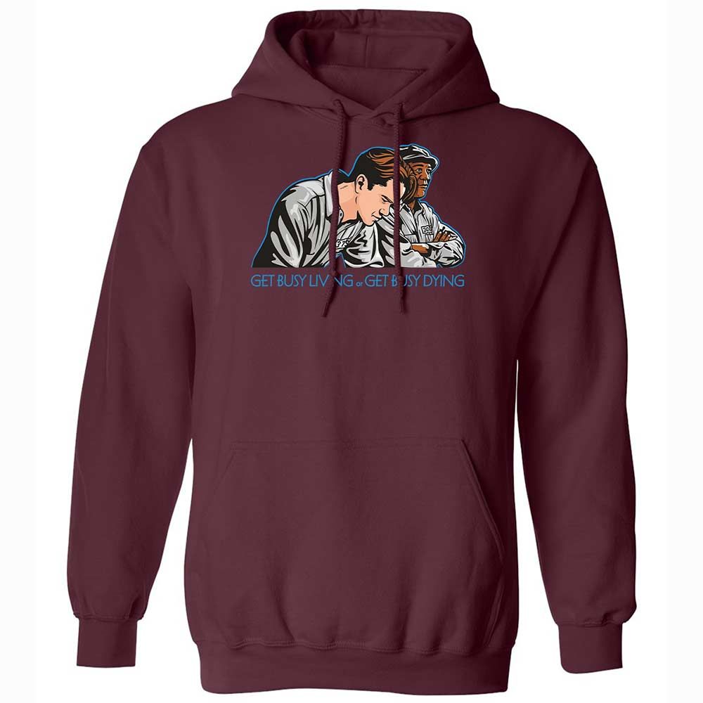 Get Busy Living - Maroon - 19