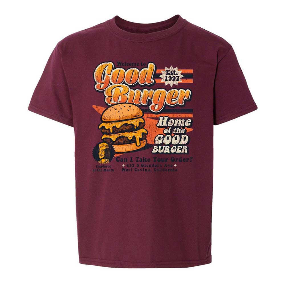 Kids T-Shirt - R5CCXNM4 - Maroon - 19