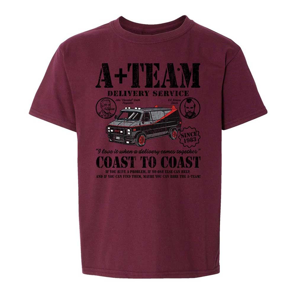 Kids T-Shirt - XN23UVGE - Maroon - 19