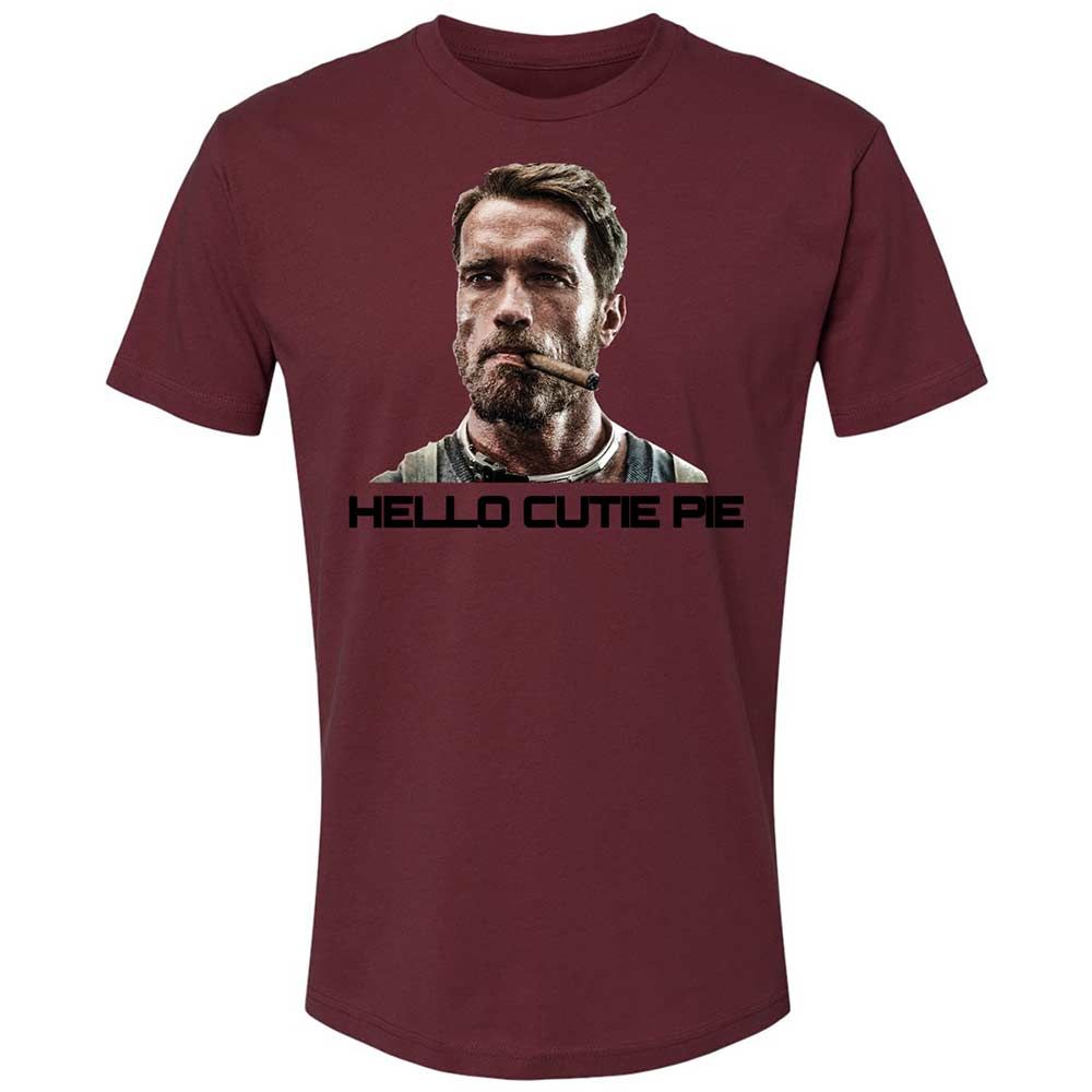 Hello Cutie Pie - Maroon - 19
