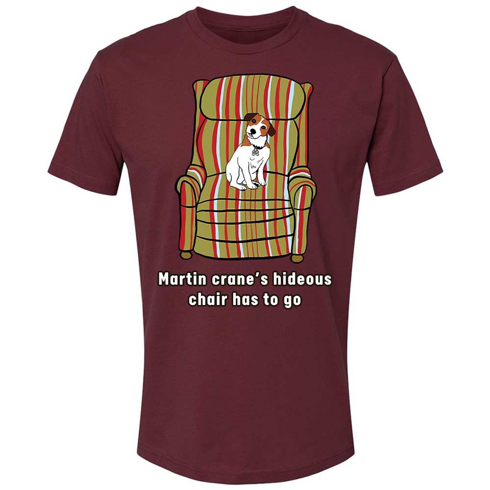 Martin crane hideous chair has to go - Maroon - 19